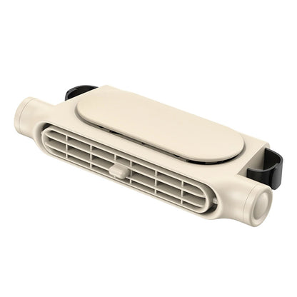 Portable Car Seat Fan 3 Speeds Adjustable Car Headrest Cooling Air Fan USB Powered Car Seat Cooling Fan Summer Car Accessories