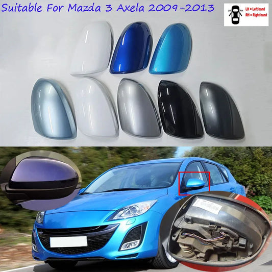 Car Accessories For Mazda 3 Axela BL 2009~2013 Rearview Mirror Cover Reverse Mirror Shell Case Shell Housing