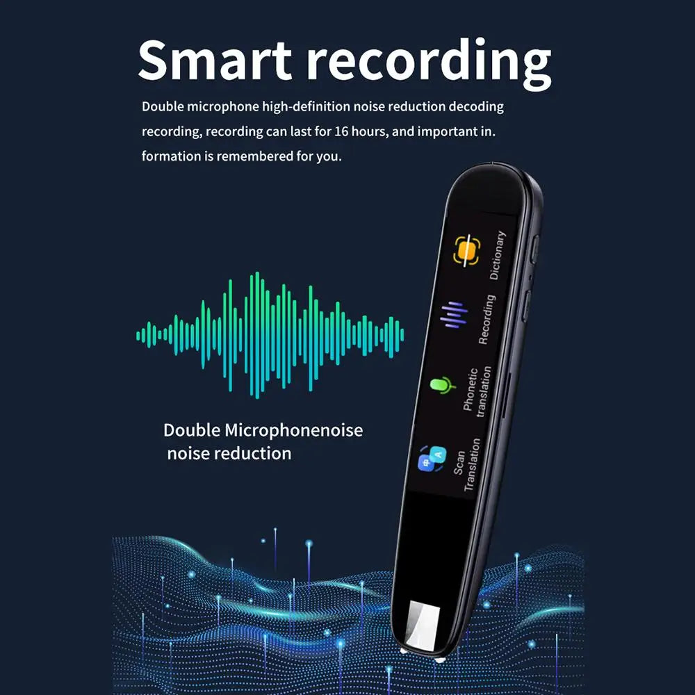 Student Mobile Scanning Reading Pen With Language Translation Portable Scan Reader Pen For Multilingual Translation