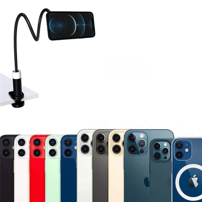 Magnetic Phone Holder for MagSafe Adjustable Neck Phone Holder Gooseneck Cell Phone Holder for iPhone 16 15 14 13 12 Pro Max