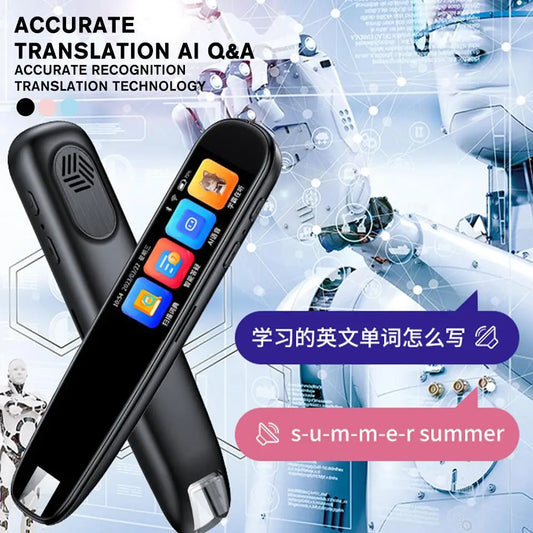 Student Mobile Scanning Reading Pen With Language Translation Portable Scan Reader Pen For Multilingual Translation