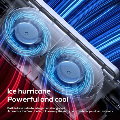 Portable Car Seat Fan 3 Speeds Adjustable Car Headrest Cooling Air Fan USB Powered Car Seat Cooling Fan Summer Car Accessories